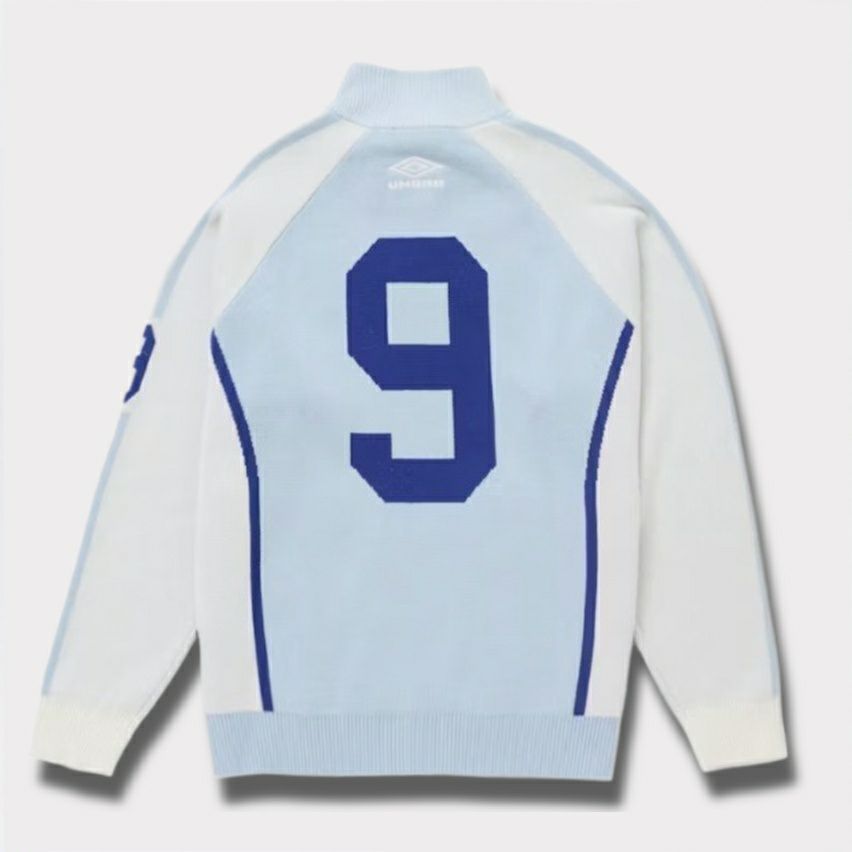 Supreme シュプリーム 2025SS Umbro Zip Up Sweater アンブロジップアップセーター　ライトブルー1