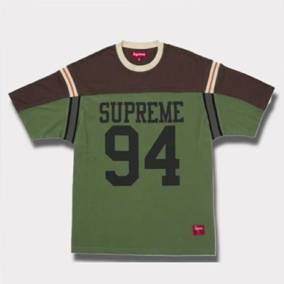 Supreme x Playboy Football T-shirt Black Size M SS021 Unused