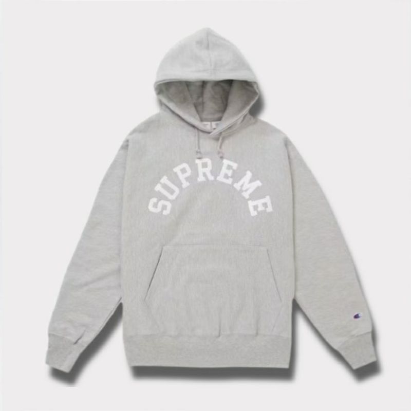  Supreme シュプリーム 2025SS Champion Hooded Sweatshirt チャンピオンフードパーカー ヘザーグレー 灰
