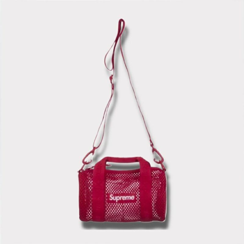 Supreme シュプリーム 2025SS Mini Mesh Duffle Bag ミニメッシュダッフルバッグ レッド