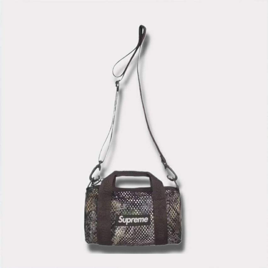 Supreme シュプリーム 2025SS Mini Mesh Duffle Bag ミニメッシュダッフルバッグ 　トゥルーティンバー