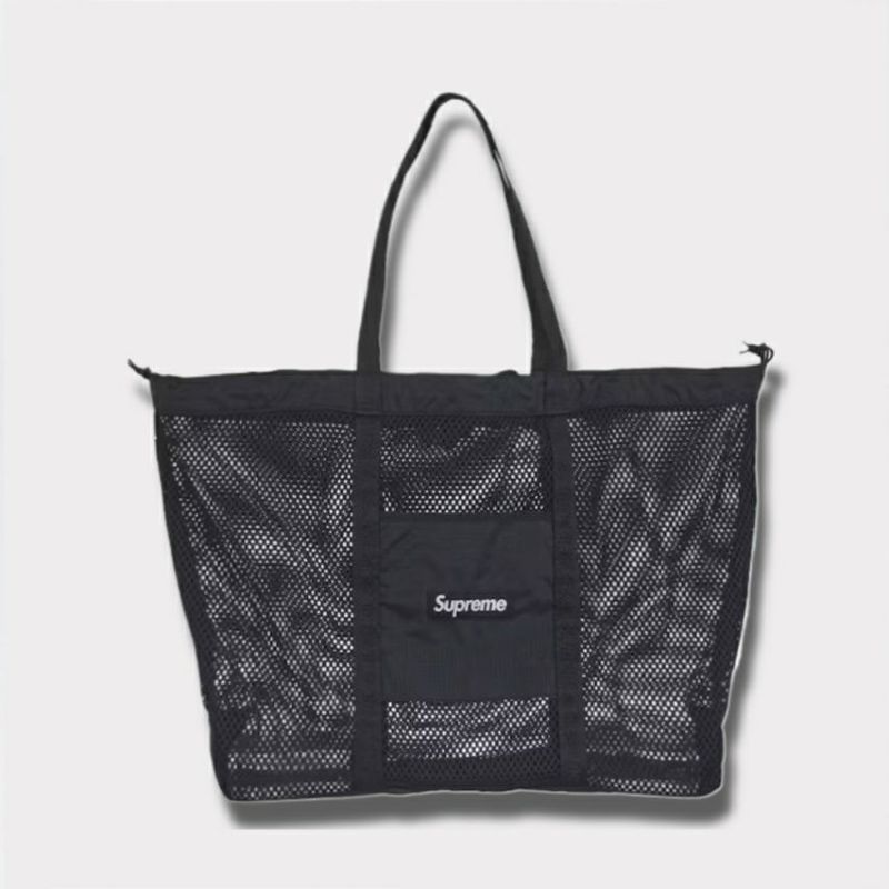 Supreme シュプリーム 2025SS Mesh Tote Bag メッシュトートバッグ ブラック 黒