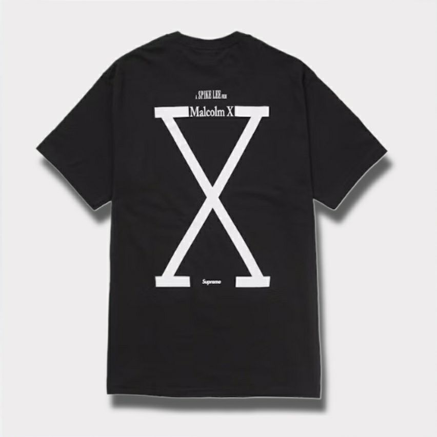 Supreme シュプリーム 2025SS 40 Acres Malcolm X Tee　40エーカーズマルコム X Tシャツ　ブラック 黒