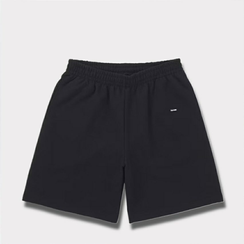 Supreme シュプリーム 2025SS Small Box Sweatshort スモールボックススウェットショーツ ブラック 黒