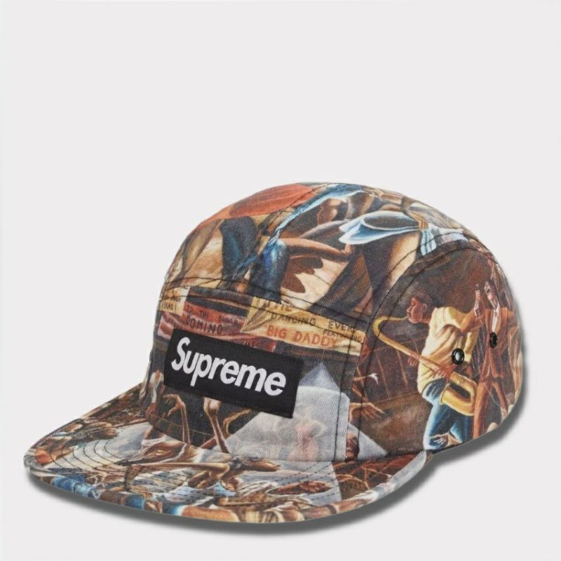 Supreme シュプリーム 2025SS Ernie Barnes Camp Cap　アーニーバーンズキャンプキャップ　マルチ