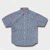 Supreme シュプリーム 2025SS Loose Fit S/S Denim Painter ルーズフィットショートスリーブデニムペインターシャツ　ストライプ