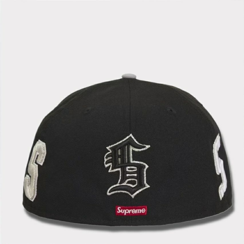  Supreme シュプリーム 2025SS Multi S Logo New Era Cap マルチSロゴニューエラキャップ ブラック 黒2