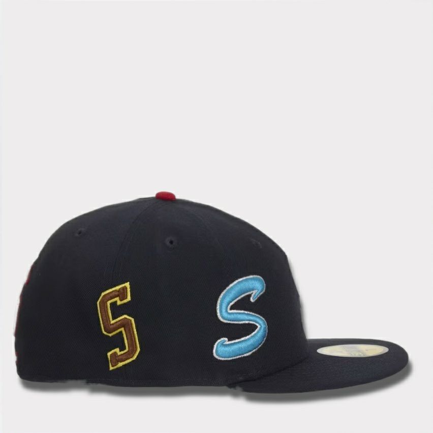 Supreme シュプリーム 2025SS Multi S Logo New Era Cap マルチSロゴニューエラキャップ ネイビー 紺1