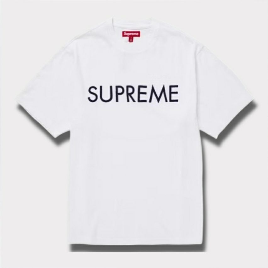 Supreme シュプリーム 2025SS Capital S/S Top　キャピタルショートスリーブ トップTシャツ ホワイト