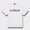 Supreme シュプリーム 2025SS Capital S/S Top　キャピタルショートスリーブ トップTシャツ ホワイト