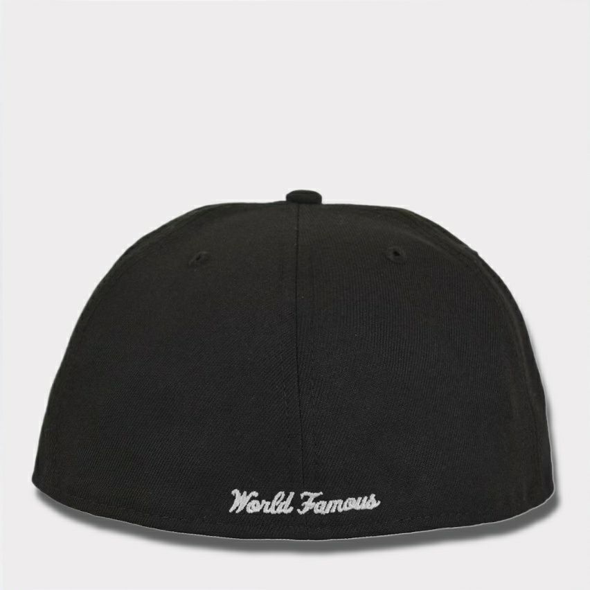 Supreme シュプリーム 2025SS Bones Box Logo New Era Cap ボーンズニューエラキャップ ブラック 黒1