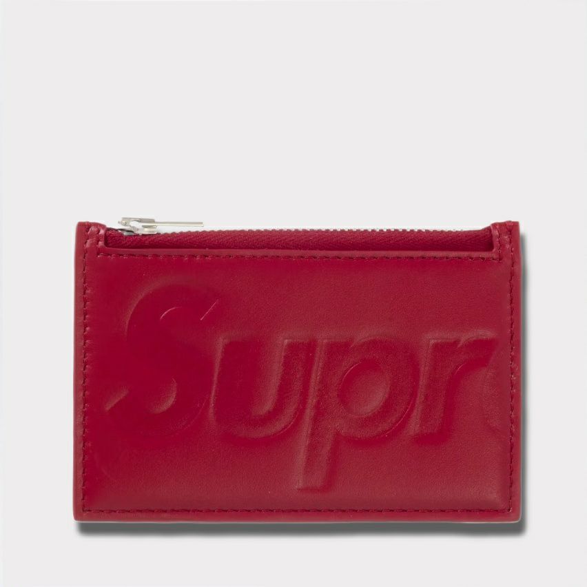 Supreme シュプリーム 2025SS Leather Zip Card Holder レザージップ  