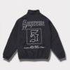 Supreme シュプリーム 2025SS Old English Track Jacket オールドイングリッシュ トラックジャケット ブラック 黒1