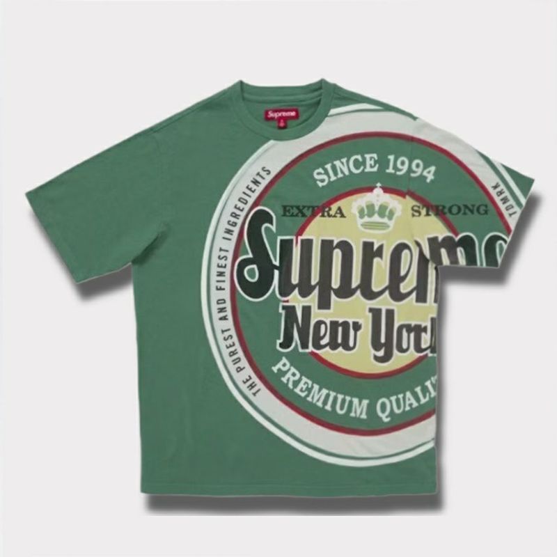  Supreme シュプリーム 2025SS Lager S/S Top ラガーショートスリーブ トップTシャツ グリーン