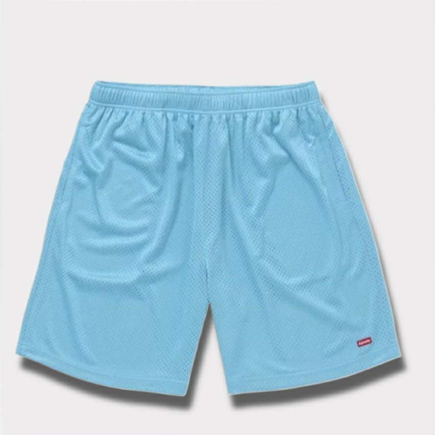 Supreme シュプリーム 2025SS Small Box Baggy Mesh Short スモールボックスバギーメッシュショートパンツ シアン