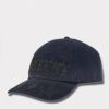 Supreme シュプリーム 2025SS Leather Applique 6-Panel Cap レザーアップリケ6パネルキャップ ネイビー