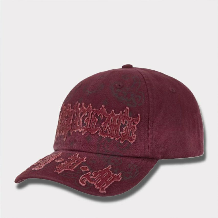 Supreme シュプリーム 2025SS Leather Applique 6-Panel Cap レザーアップリケ6パネルキャップ レッド