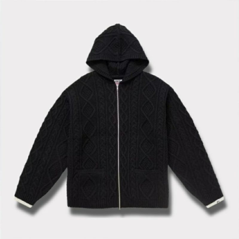  Supreme シュプリーム 2025SS GOODENOUGH Zip Up Hooded Sweater グッドイナーフジップアップフードセーター ブラック　黒