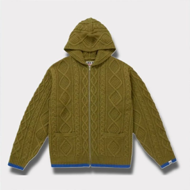 Supreme シュプリーム 2025SS GOODENOUGH Zip Up Hooded Sweater グッドイナーフジップアップフードセーター オリーブ