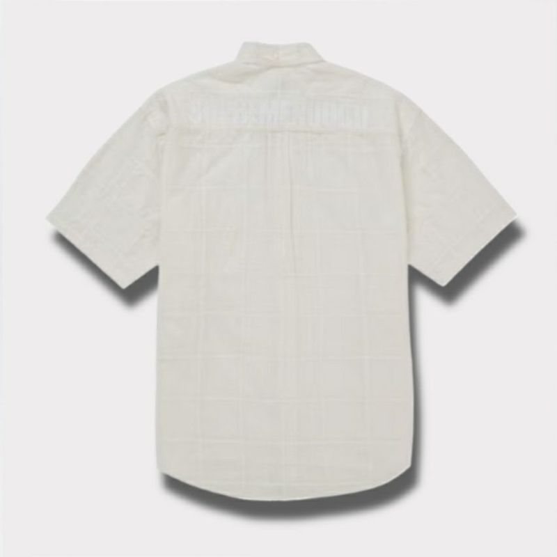 Supreme シュプリーム 2025SS GOODENOUGH Patchwork Madras S/S Shirt グッドイナーフパッチワークショートスリーブシャツ ホワイト