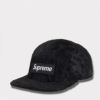 Supreme シュプリーム 2025SS GOODENOUGH Crushed Rayon Camp Cap グッドイナーフクラッシュレーヨンキャンプキャップ　ブラック