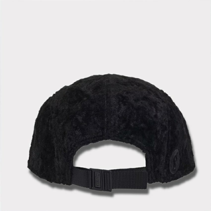 Supreme シュプリーム 2025SS GOODENOUGH Crushed Rayon Camp Cap グッドイナフクラッシュレーヨンキャンプキャップ　ブラック2