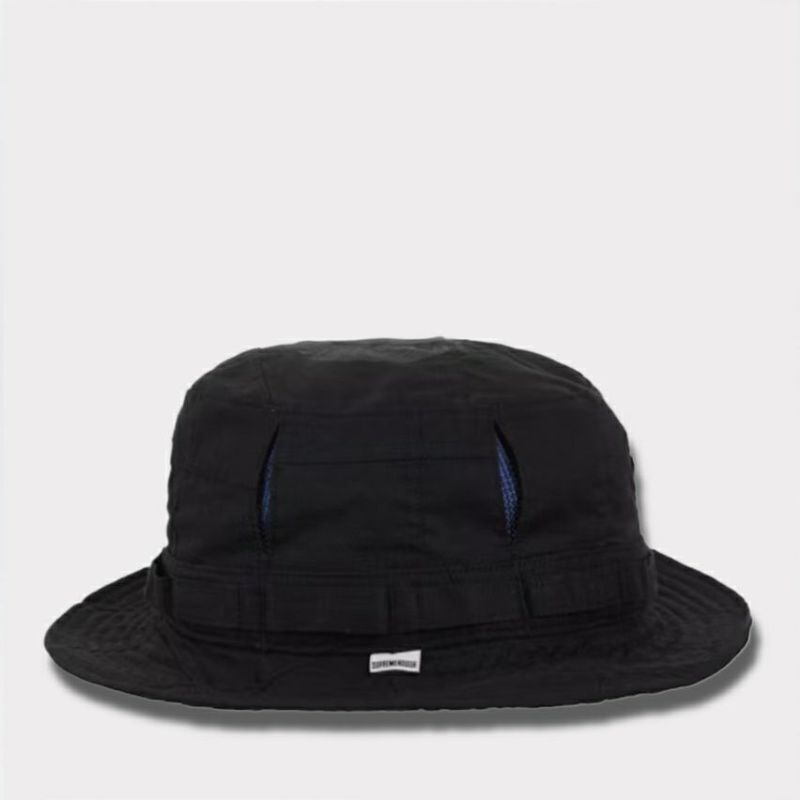 Supreme シュプリーム 2025SS GOODENOUGH Patchwork Crusher グッドイナーフパッチワーククラッシャーハット　ブラック