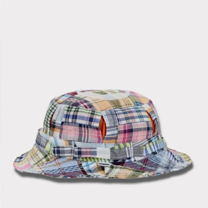 Supreme シュプリーム 2025SS GOODENOUGH Patchwork Crusher グッドイナーフパッチワーククラッシャーハット　マルチカラー