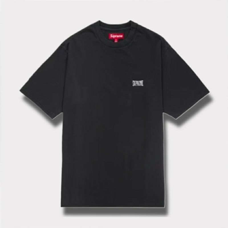 Supreme シュプリーム 2025SS Warm Up Washed S/S Top ウォーム アップ ウォッシュドショートスリーブトップTシャツ ブラック