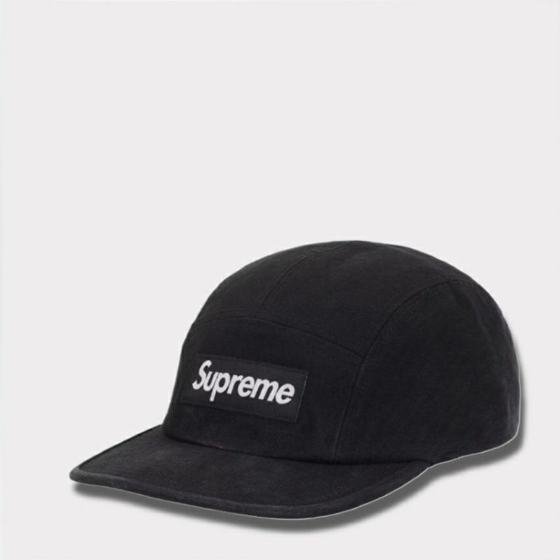 Supreme シュプリーム 2025SS Ventile Camp Cap ベンタイルキャンプキャップ ブラック