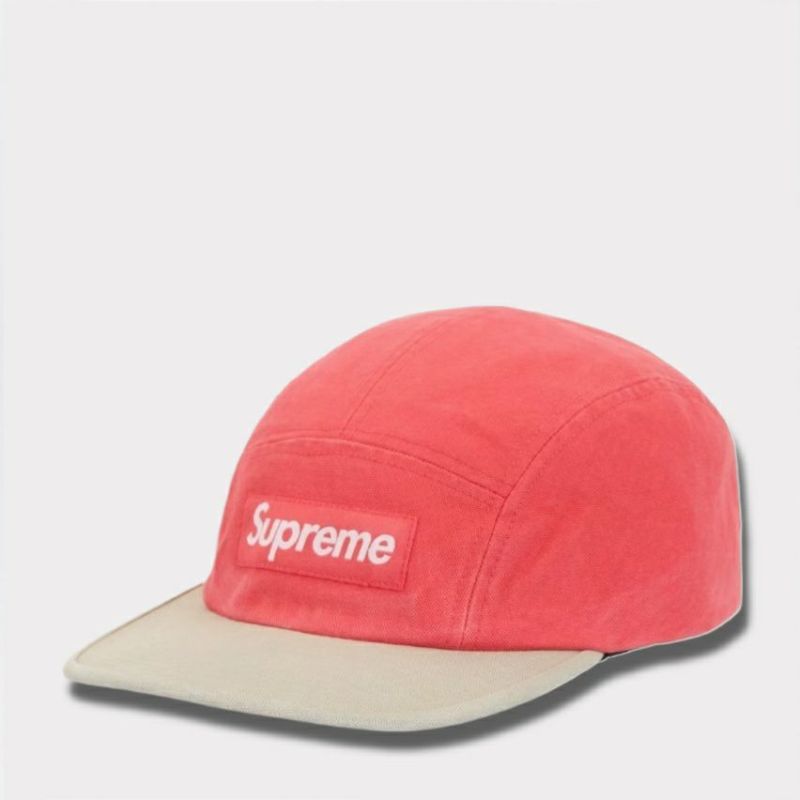  Supreme シュプリーム 2025SS Ventile Camp Cap ベンタイルキャンプキャップ コラル