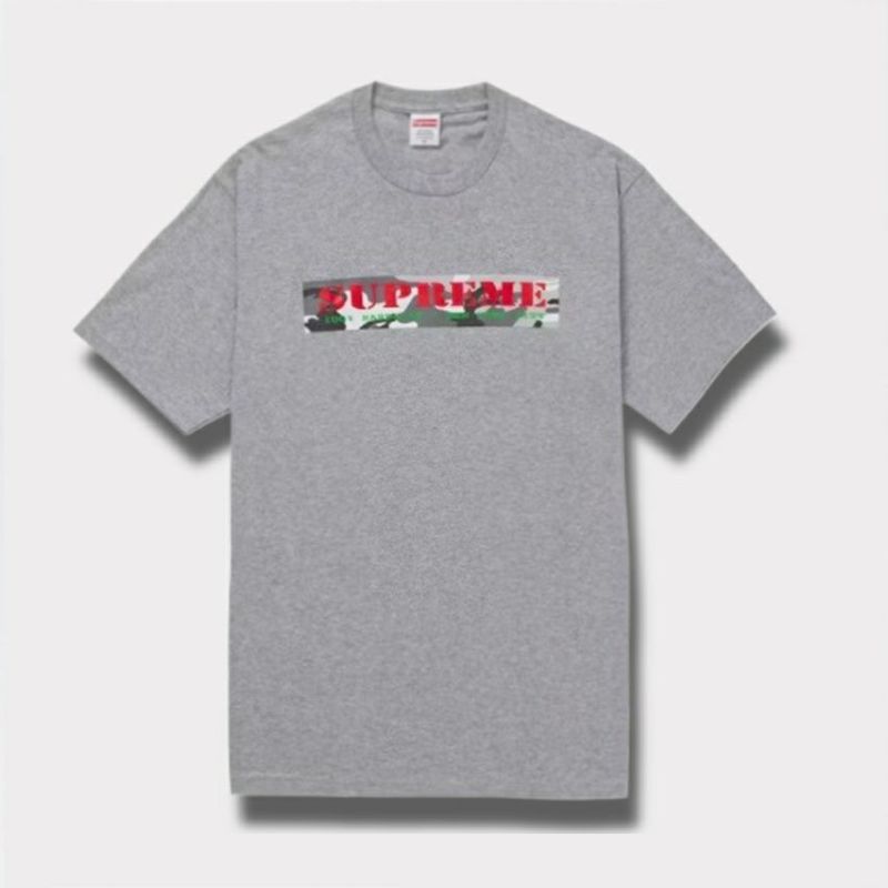  Supreme シュプリーム 2025SS Hardcore Tee ハードコア Tシャツ ヘザーグレー