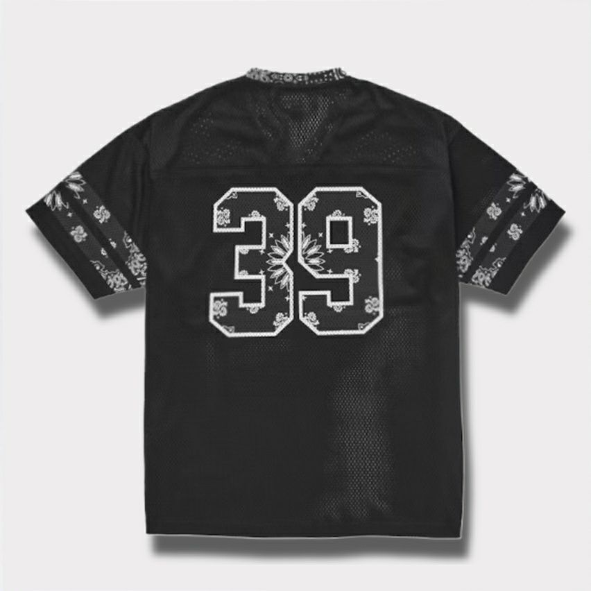 Supreme シュプリーム 2025SS Bandana Football Jersey バンダナ フットボール ジャージ ブラック 黒1