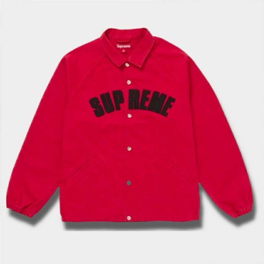 Supreme シュプリーム 2025SS Arc Denim Coaches Jacket アーク デニム コーチ ジャケット　レッド