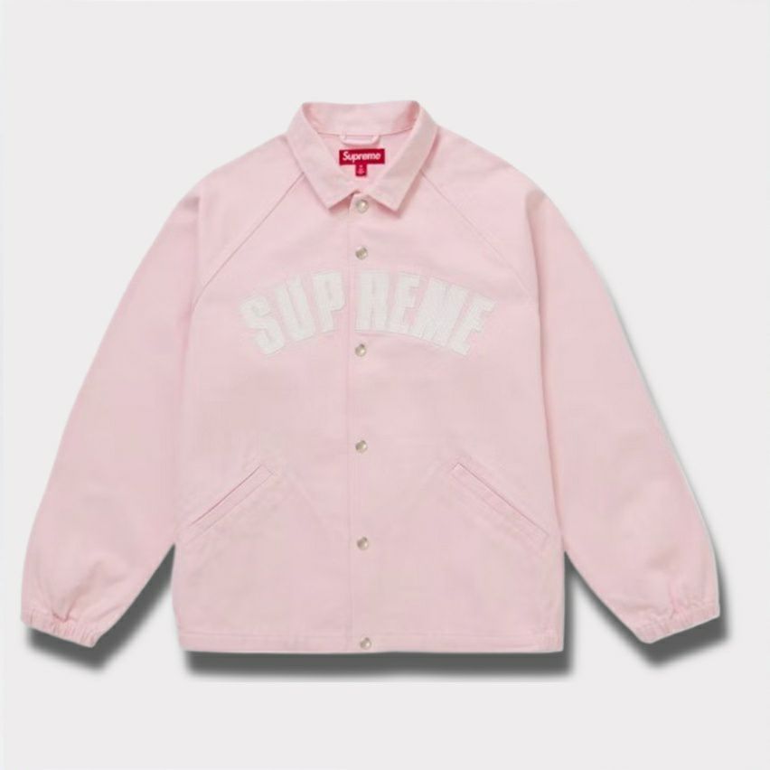 Supreme シュプリーム 2025SS Arc Denim Coaches Jacket アーク デニム コーチ ジャケット　ライトピンク