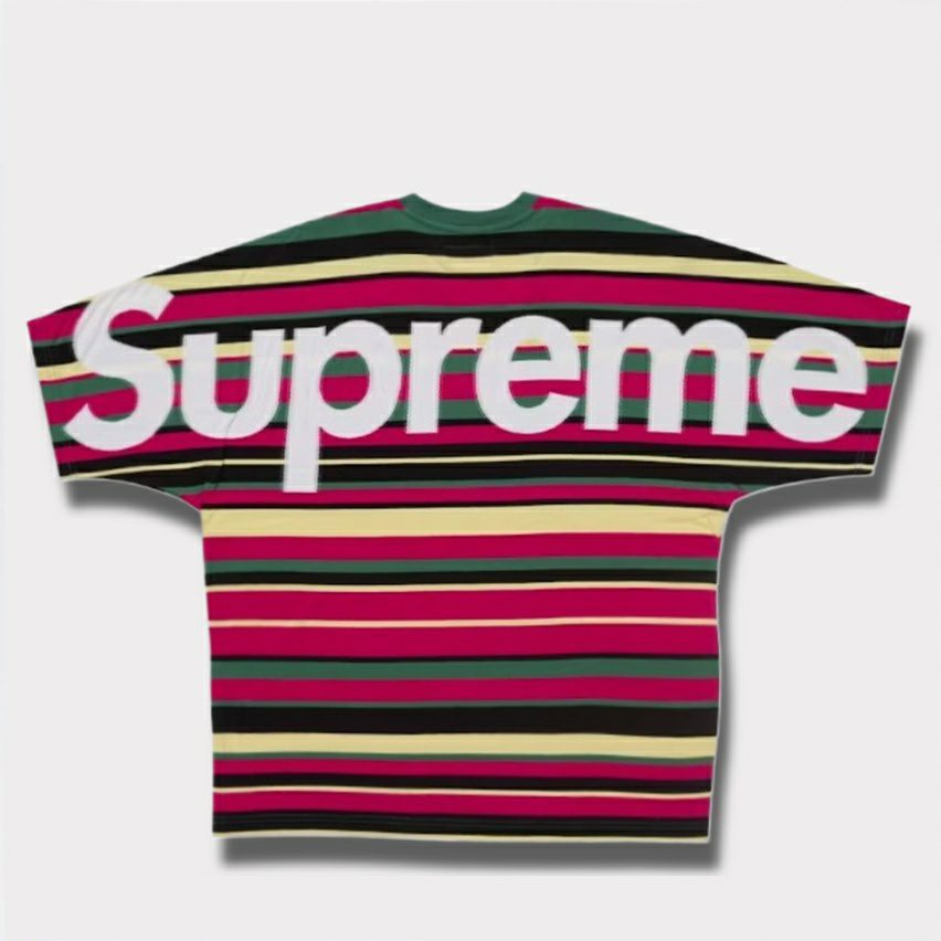 Supreme シュプリーム 2025SS Intarsia S/S Top インターシャ エスエス トップTシャツ ストライプ