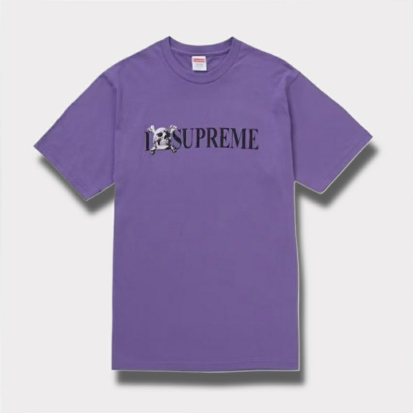 Supreme シュプリーム 2025AW Skull Tee スカル Tシャツ　パープル