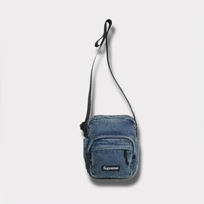 Supreme シュプリーム 2025AW Denim Shoulder Bag デニム ショルダーバッグ ウォッシュドインディゴ3