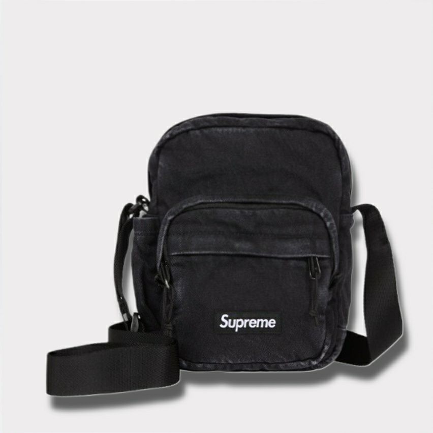 Supreme シュプリーム 2025AW Denim Shoulder Bag デニム ショルダーバッグ ブラック