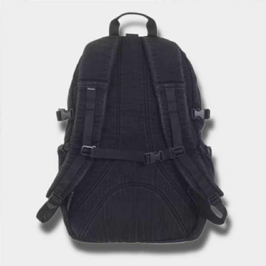 Supreme シュプリーム 2025AW Denim Backpack デニム バックパック ブラック1