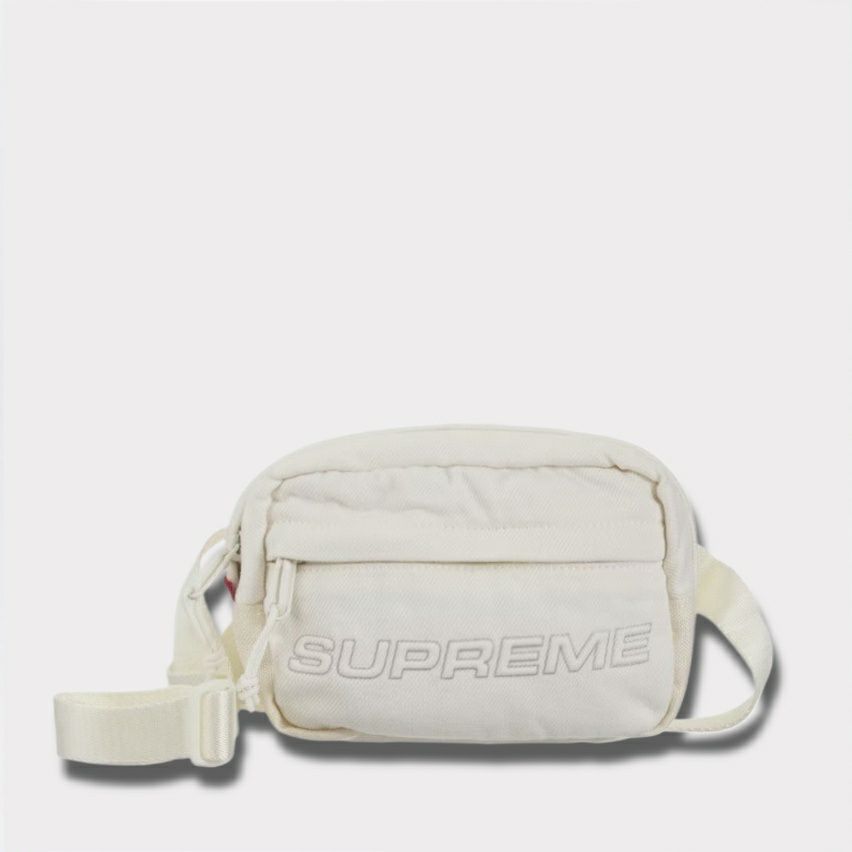 Supreme シュプリーム 2025AW Denim Mini Shoulder Bag デニム ミニ ショルダーバッグ　ホワイト