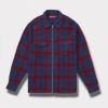  Supreme シュプリーム 2025AW Studded Shadow Plaid Zip Up Shirt スタッズ シャドウプレイド ジップアップシャツ ネイビー