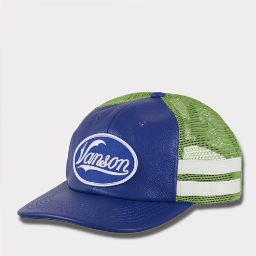  Supreme シュプリーム 2025AW Vanson Leathers Mesh Back 6-Panel バンソンレザーズ メッシュバック 6パネルキャップ ロイヤル