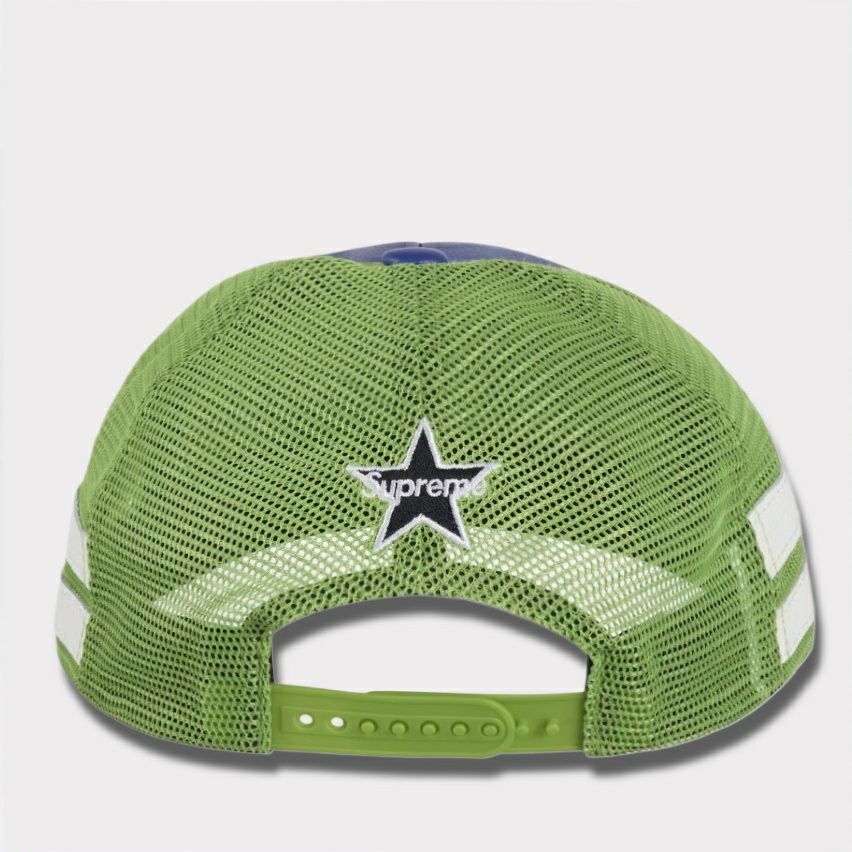  Supreme シュプリーム 2025AW Vanson Leathers Mesh Back 6-Panel バンソンレザーズ メッシュバック 6パネルキャップ ロイヤル1