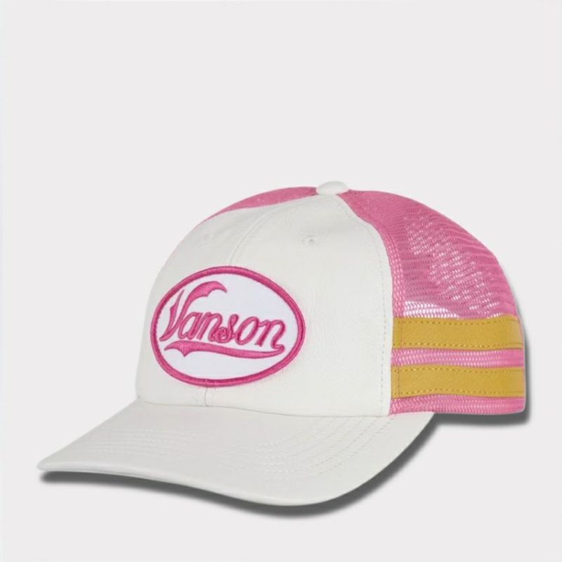 Supreme シュプリーム 2025AW Vanson Leathers Mesh Back 6-Panel バンソンレザーズ メッシュバック 6パネルキャップ ホワイト