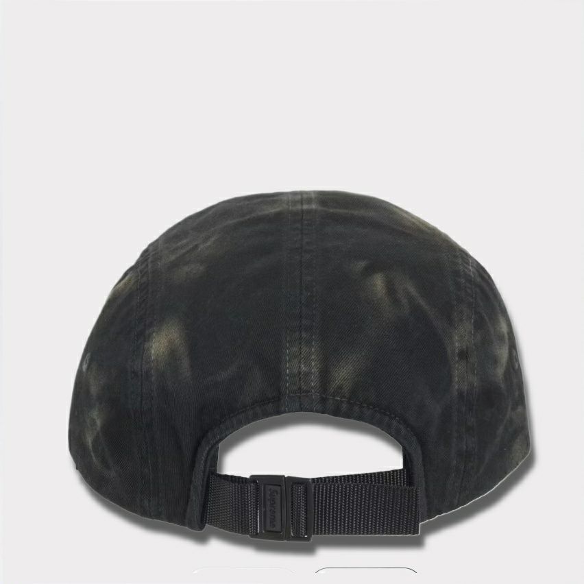 Supreme シュプリーム 2025AW Overdyed Camp Cap オーバーダイド キャンプキャップ　ブラック1