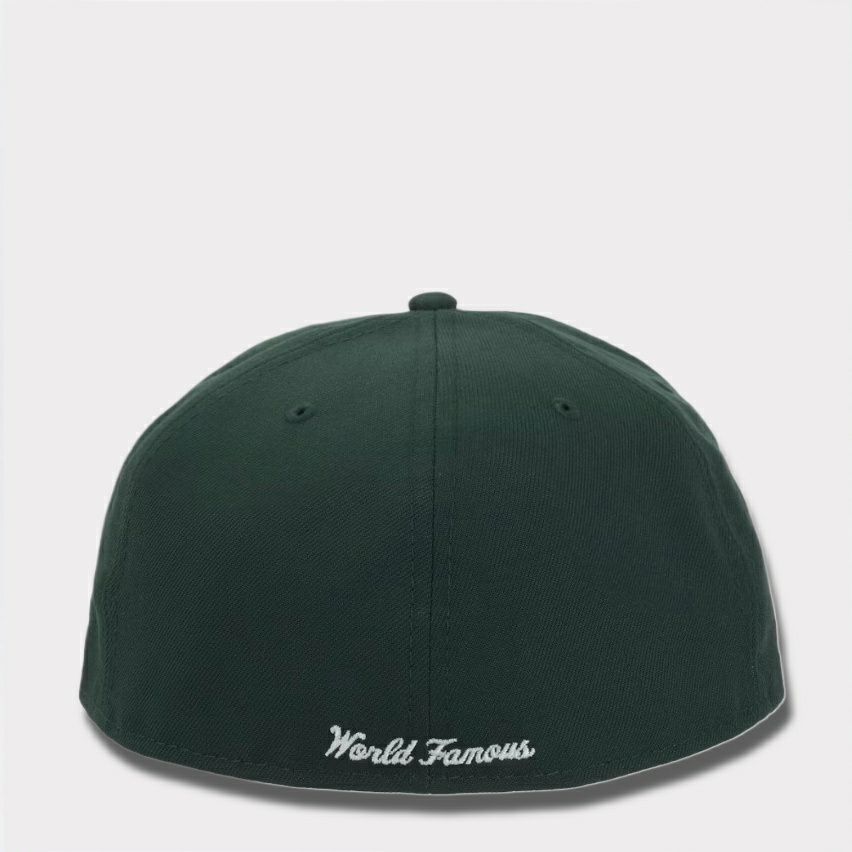 Supreme シュプリーム 2025AW Breast Cancer Awareness Box Logo New Era Cap ブレストキャンサーアウェアネス ボックスロゴ ニューエラキャップ ダークグリーン1