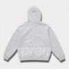 Supreme シュプリーム 2025SS Big Logo Zip Up Hooded Sweatshirt ビッグロゴ ジップアップ フードパーカー アッシュグレー1