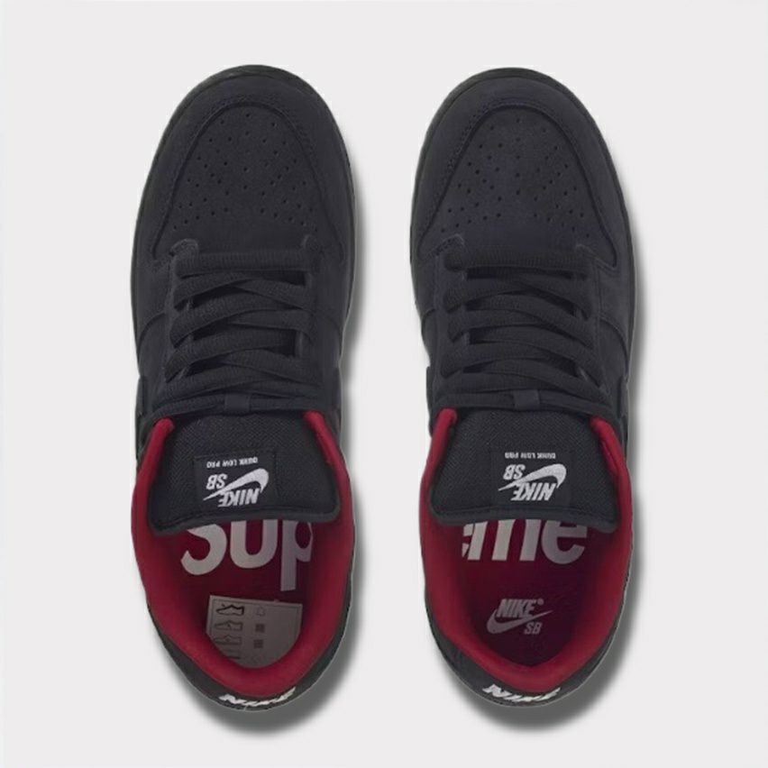 【24.0cm～30.5cm】Supreme 2025AW Nike SB Dunk Low ナイキ SB ダンク ロー スニーカー ブラック2