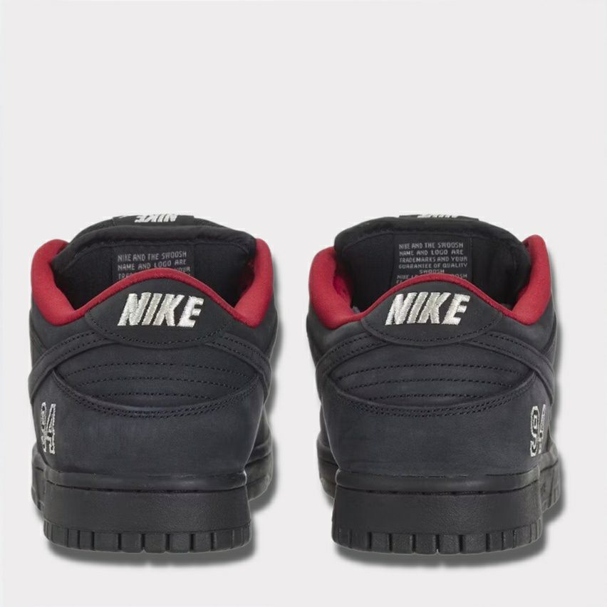 【24.0cm～30.5cm】Supreme 2025AW Nike SB Dunk Low ナイキ SB ダンク ロー スニーカー ブラック3
